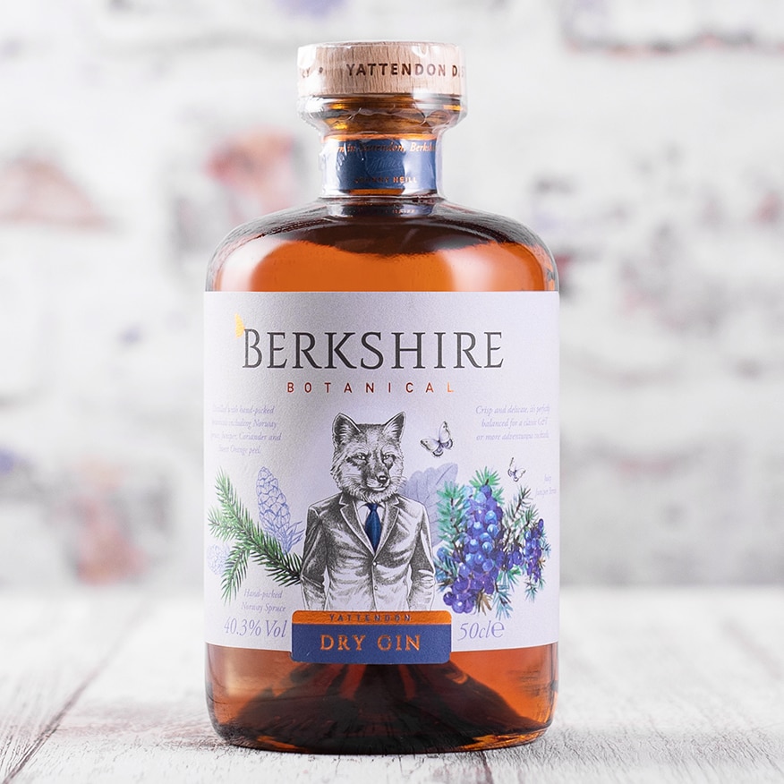 Berkshire Botanical Dry Gin (50cl) Gift 