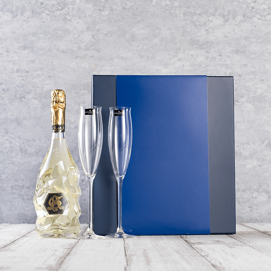 Prosecco & Flutes Gift Set