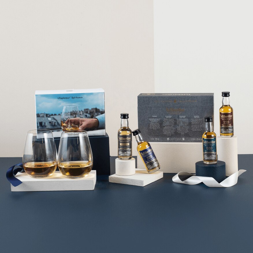 Whisky and Glasses Tasting Gift Set 