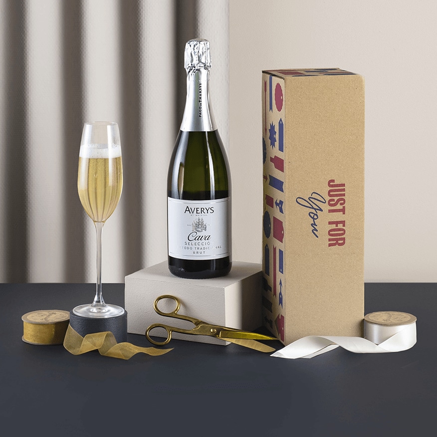 Averys Cava with gift message