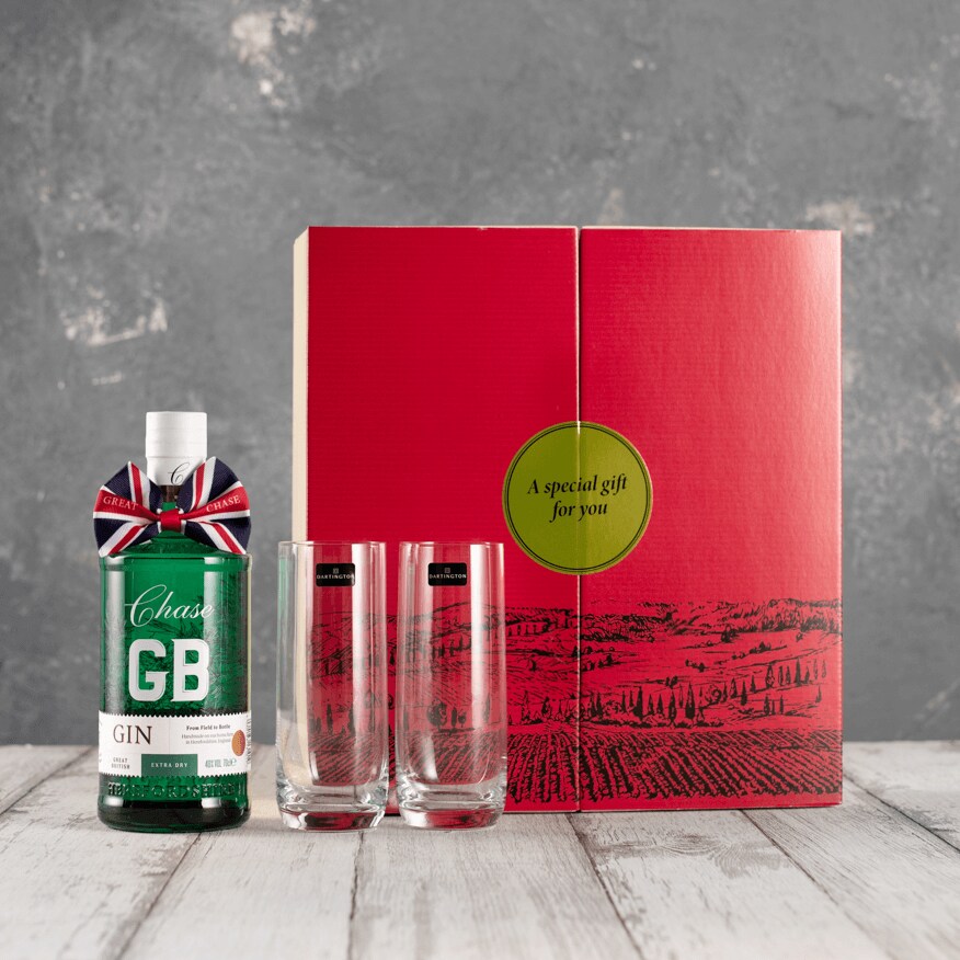 Chase Gin & Highball Glasses Gift Set 
