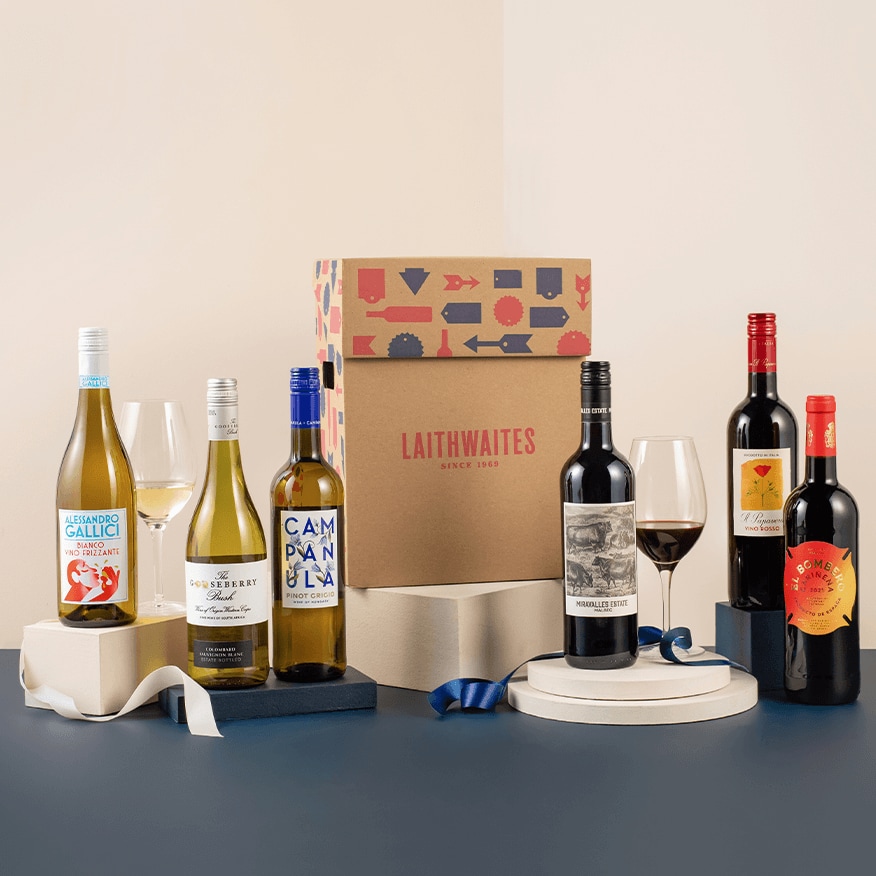 Festive Favourites Six Mixed Wine Gift 