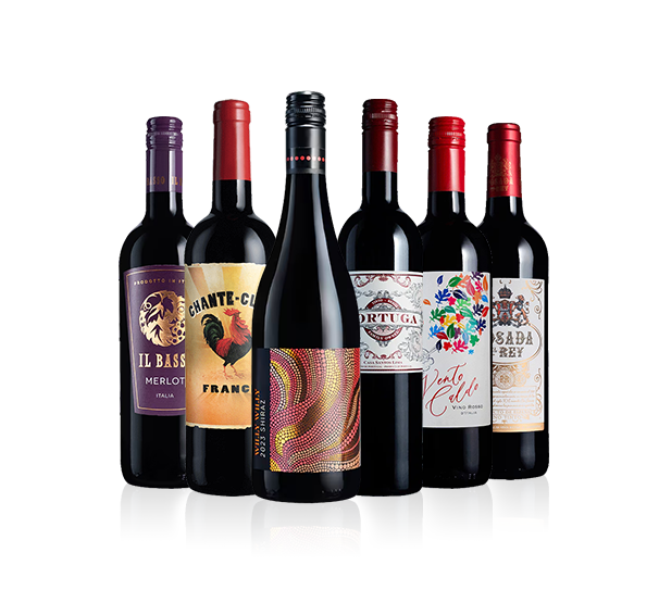 Velvety and Smooth Reds Six Velvety and Smooth Reds Six