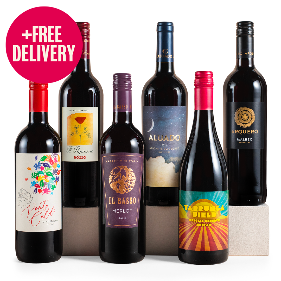 Celebration Six Red Wine Gift - Free Delivery* Celebration Six Red Wine Gift - Free Delivery*